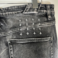 Ksubi Darkwash Distressed Jeans Size 34
