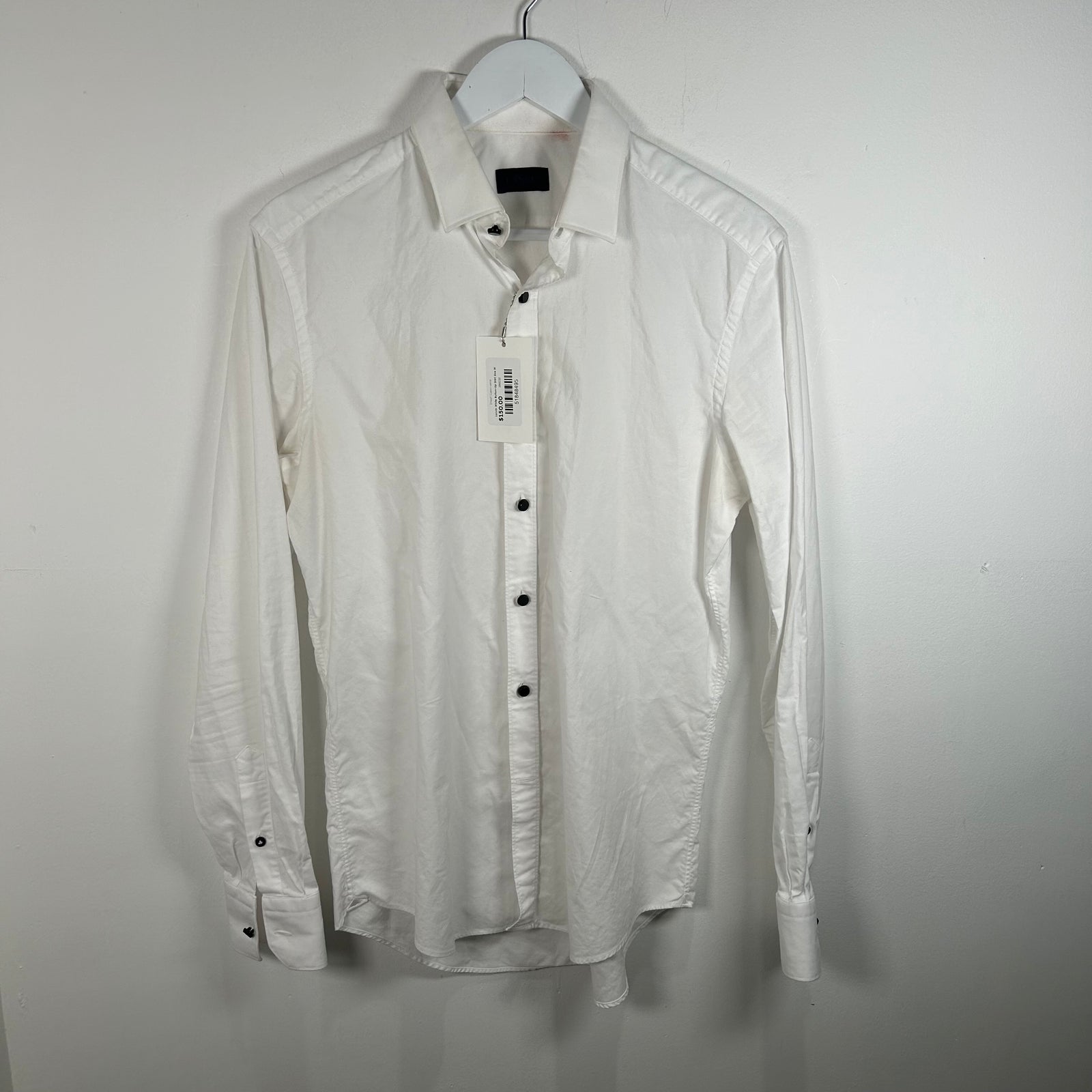 Lanvin White Button-Up Shirt Size M