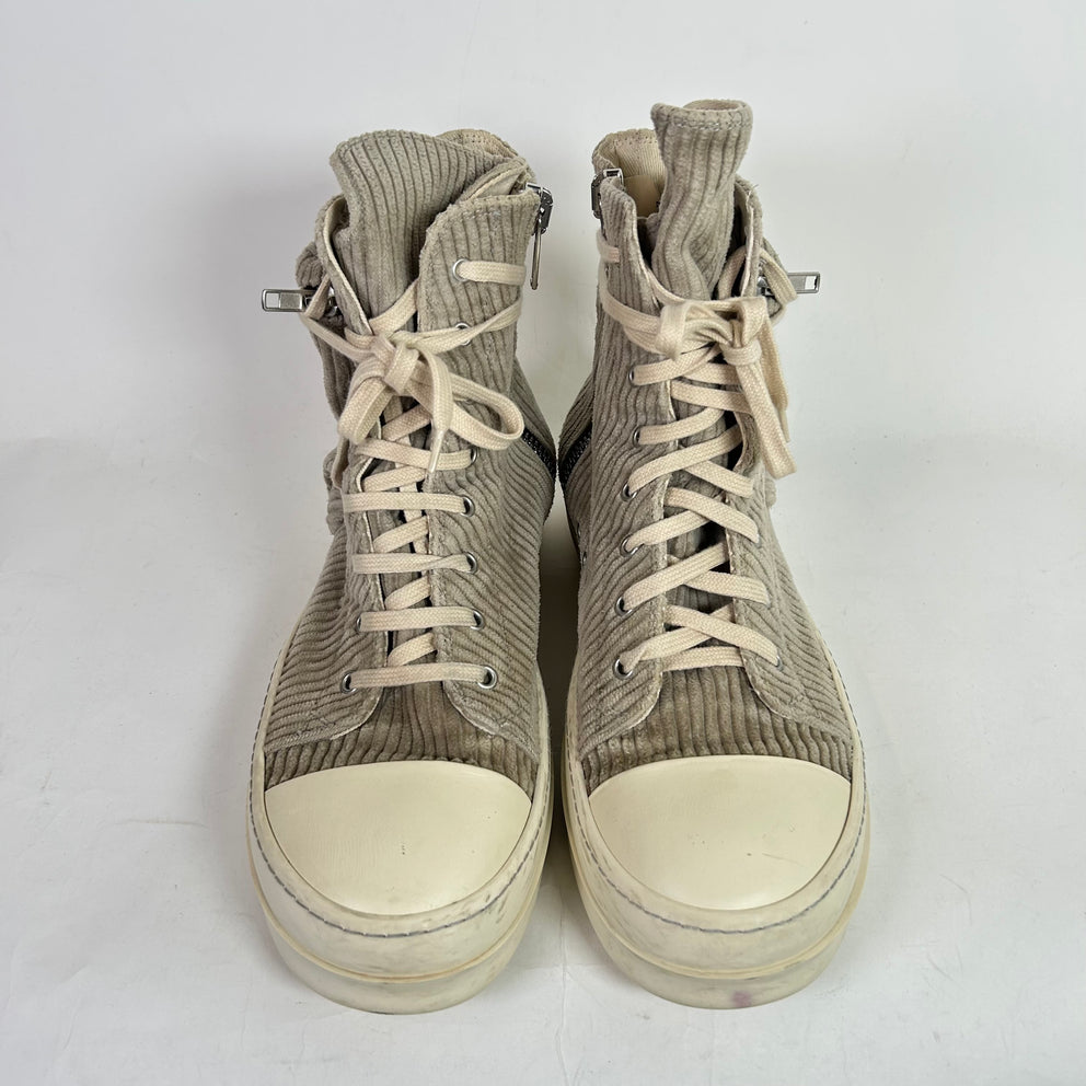 Rick Owens DRKSHDW Corduroy Cargo Ramones