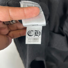 Chrome Hearts Black New York Horseshoe Logo T-Shirt Size S
