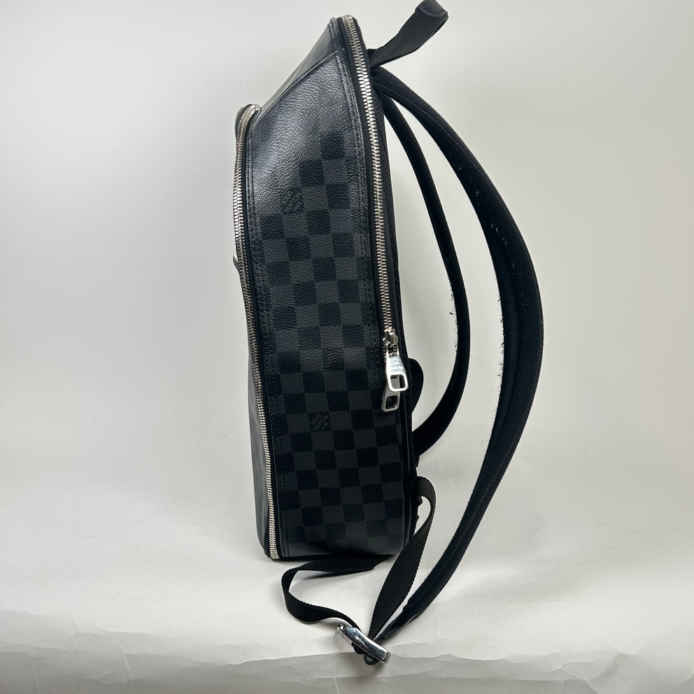 Louis Vuitton Black Damier Michael Backpack