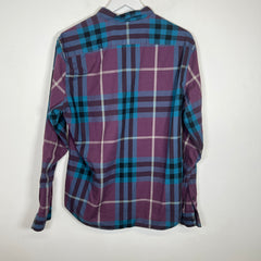 Burberry Purple & Teal Size L