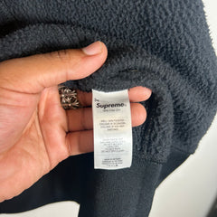 Supreme Black Wind Stopper Zip-Up Jacket Size L