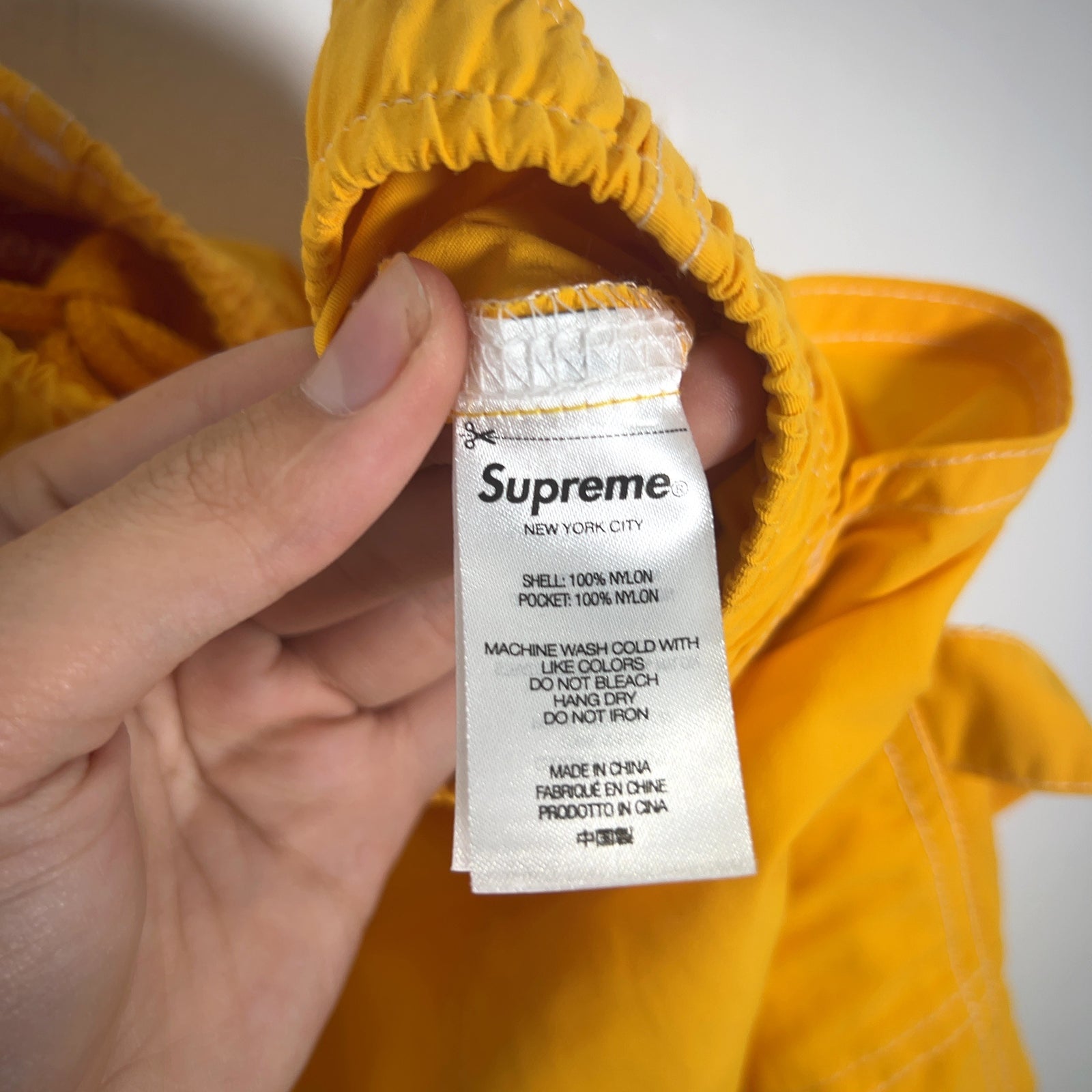 Supreme Supplex Embroidered Patch Logo Shorts