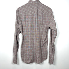 Dolce & Gabbana Tartan Plaid Button-Up Shirt