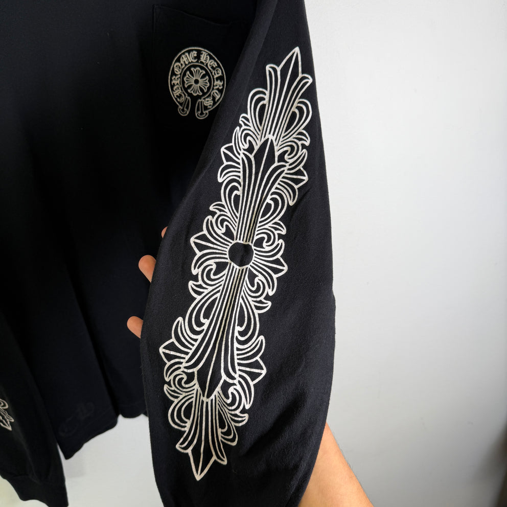 Chrome Hearts Paris Exclusive Floral Longsleeve