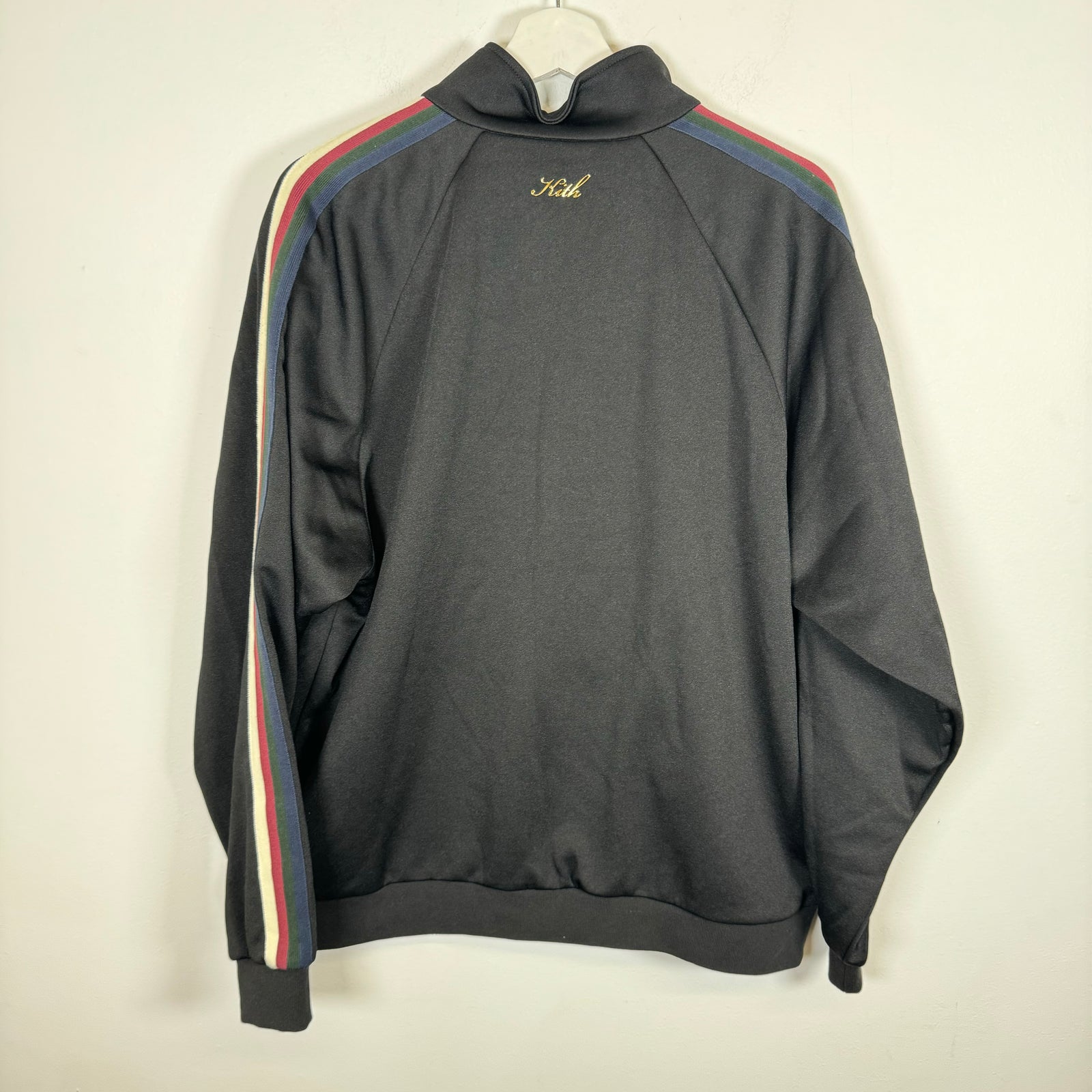 Kith x Bergdorf Goodman Black Track Jacket Size L