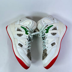 Gucci Monogram Basket High-Top Sneakers