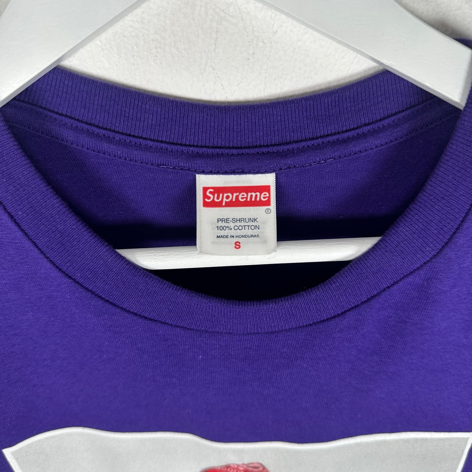 Supreme Purple 'Playboi Carti' Graphic T-Shirt Size S