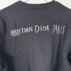 Dior x Raymond Pettibond Logo Crewneck Sweatshirt