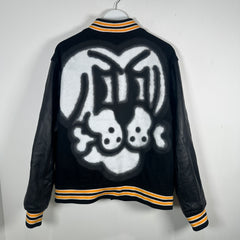 Supreme x Chito Striped Leather Varsity Jacket Size L
