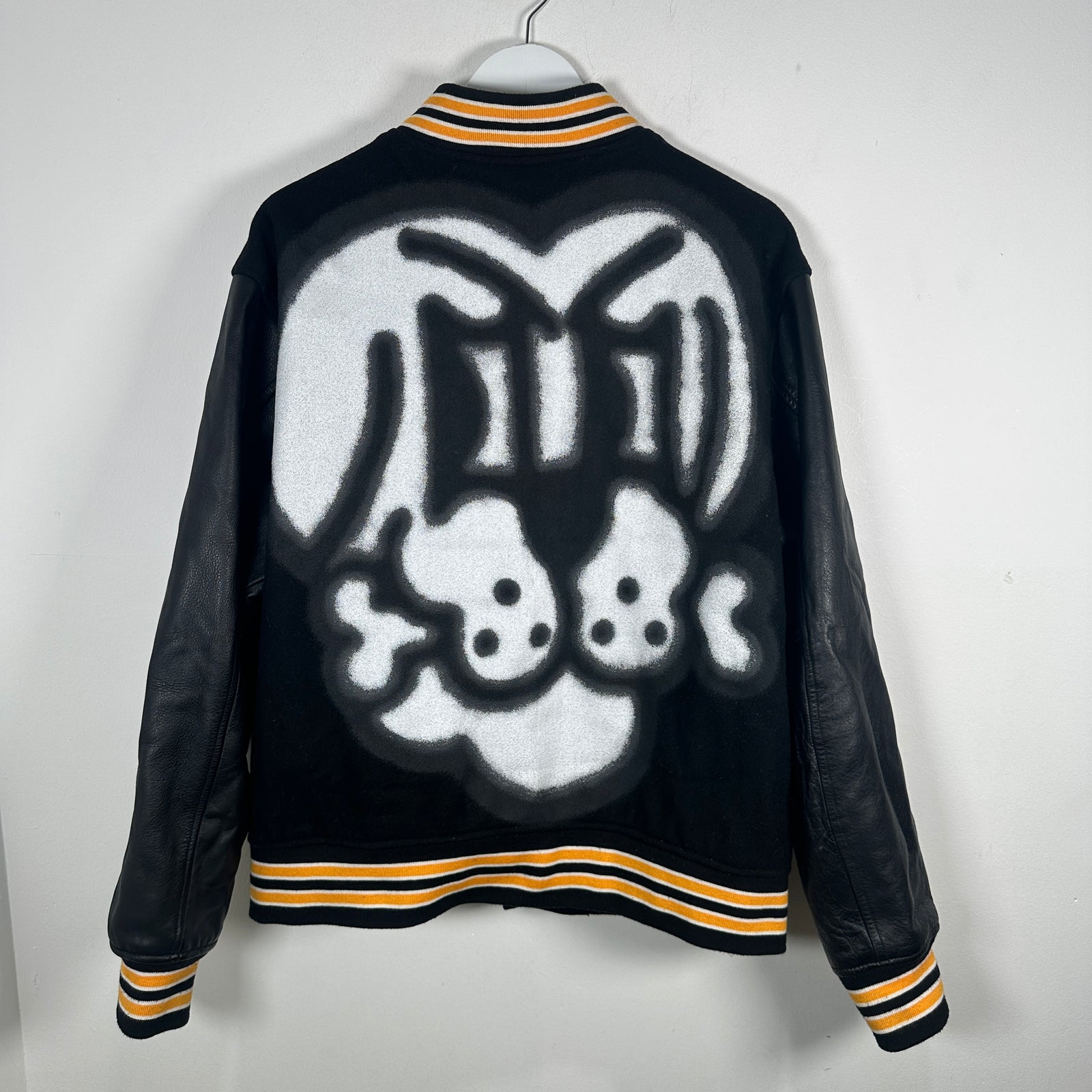 Supreme x Chito Striped Leather Varsity Jacket Size L
