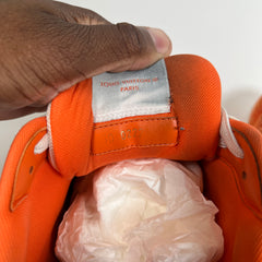 Louis Vuitton Orange Denim Monogram Trainer Size LV 9