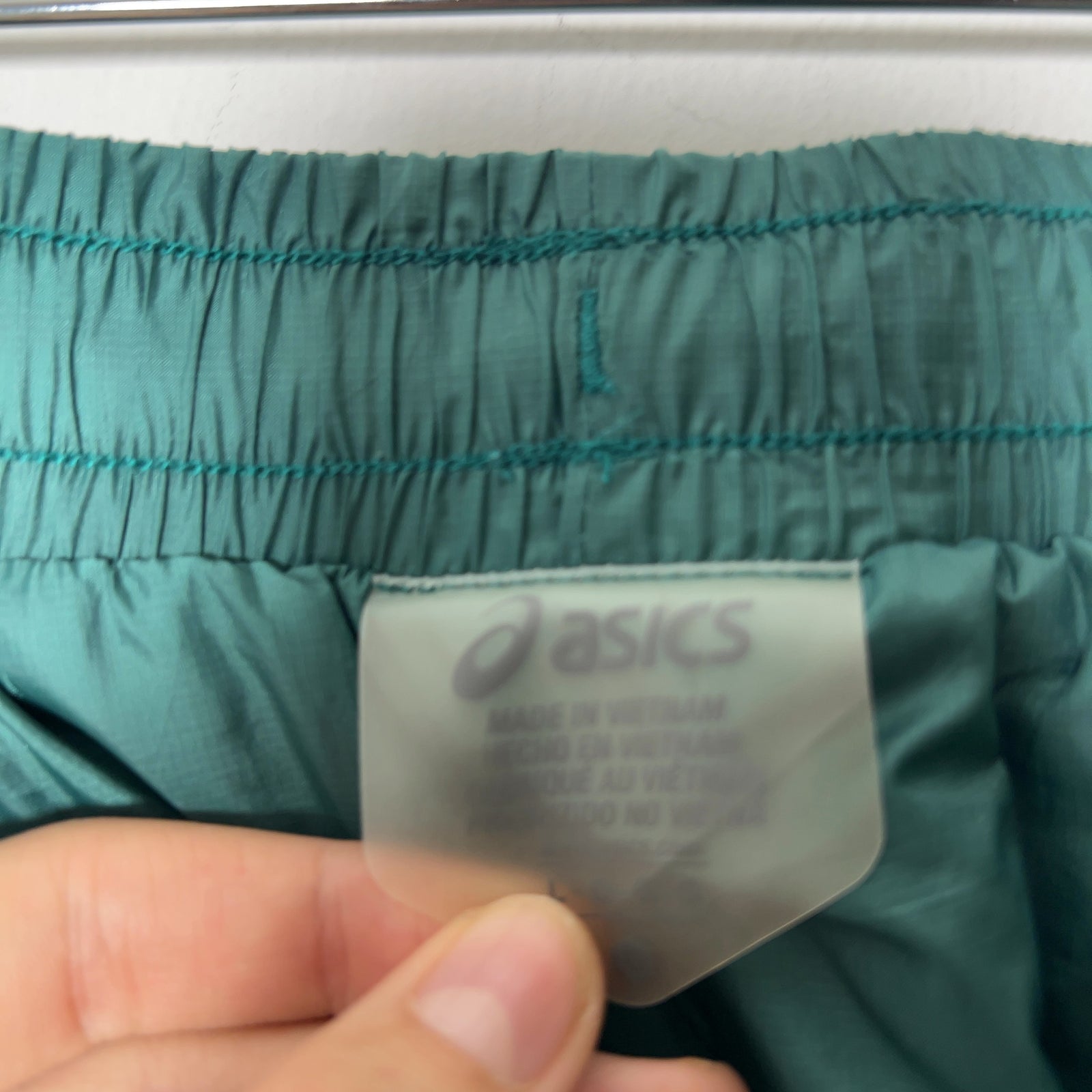Kiko Kostadinov Asics Green Insulated Pants Size L
