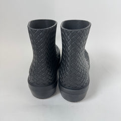 Bottega Veneta Black Fireman Ankle Boot Size 44