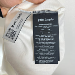 Palm Angels White Pocket Logo T-Shirt Size L
