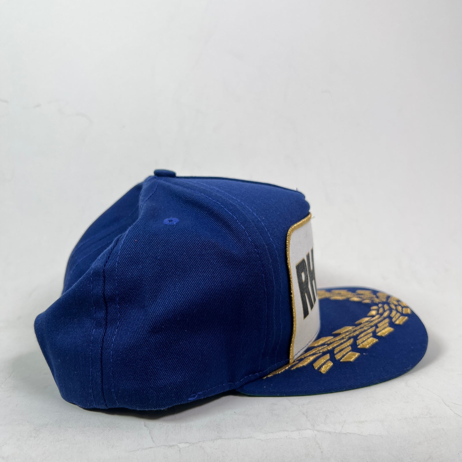 Rhude Blue Formula Panel Snapback Hat
