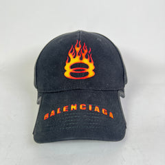 Balenciaga Burning Unity Logo Hat