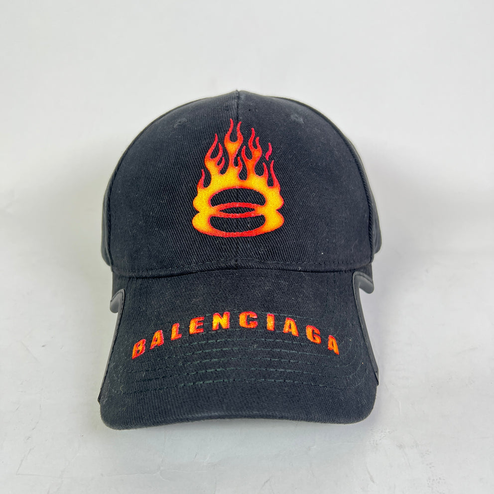 Balenciaga Burning Unity Logo Hat