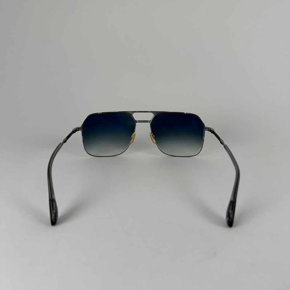 Jacques Marie Mage x Stanley Kubrick 1980 Silver Antique Sunglasses
