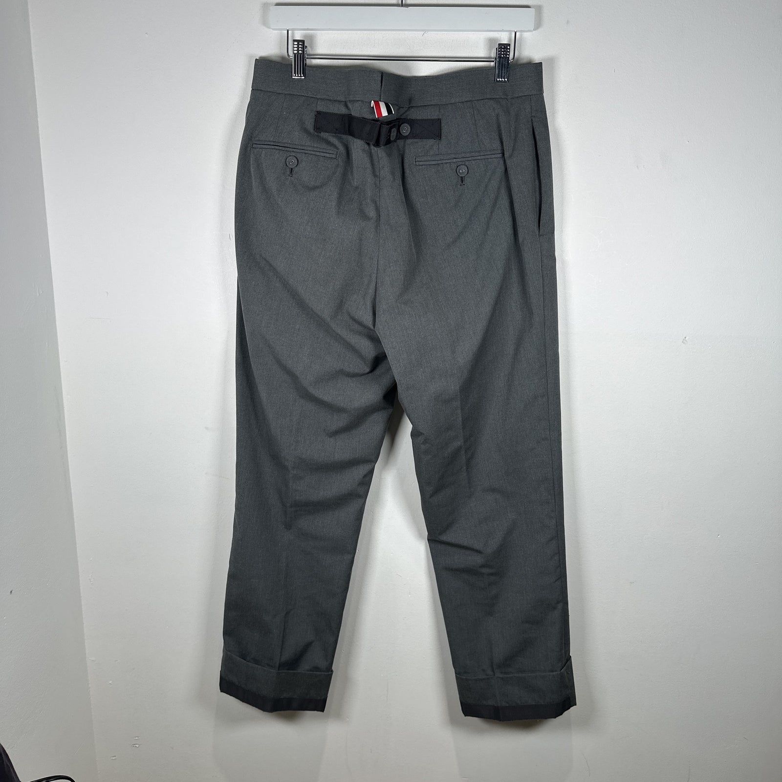 Thom Browne Grey Side Button Two Piece Suit Size S