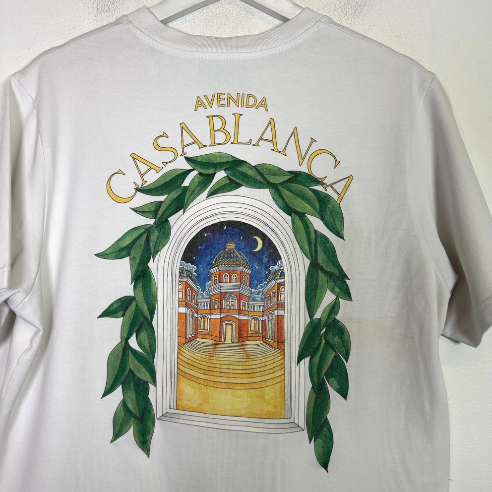 Casablanca Avenida Logo T-Shirt