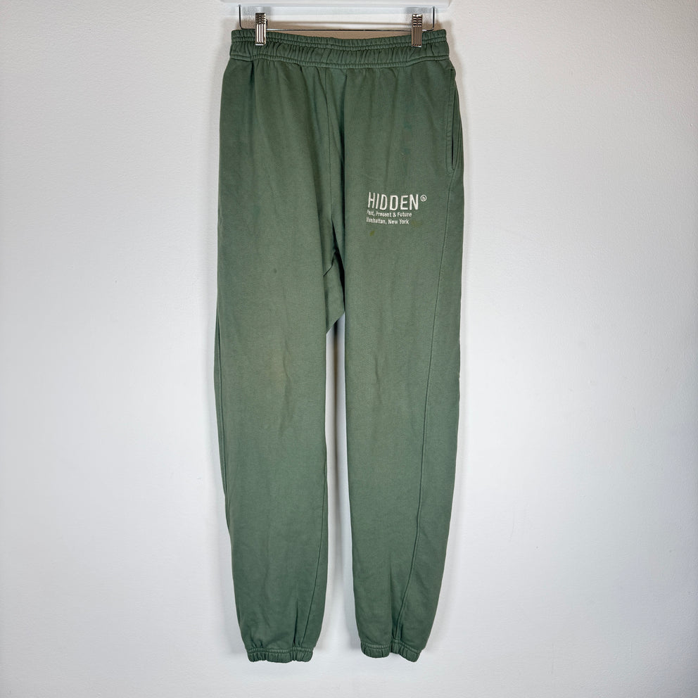 Hidden NY Sage Green Sweatpants Size M