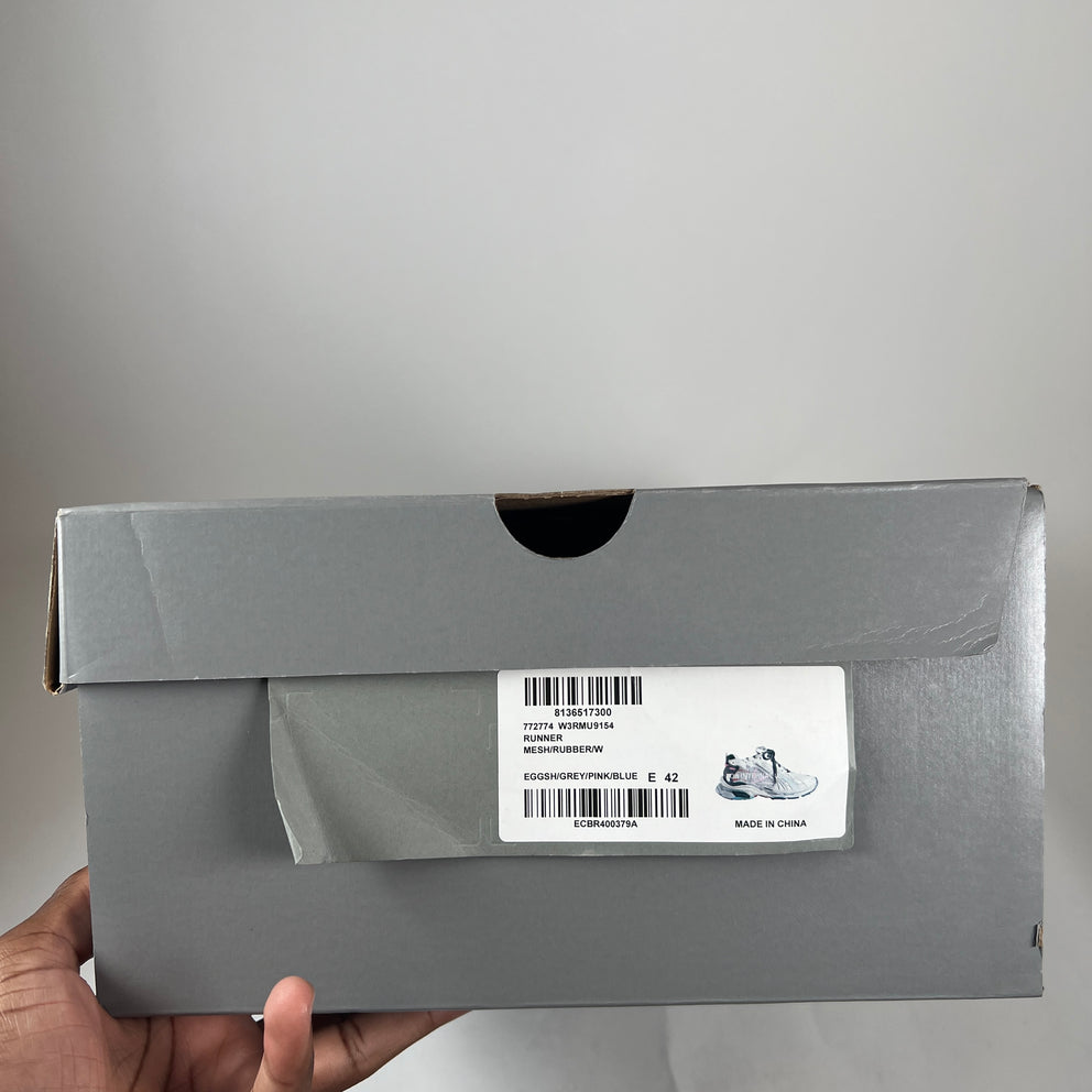 Balenciaga Grey/Pink/Blue Runners Size 42