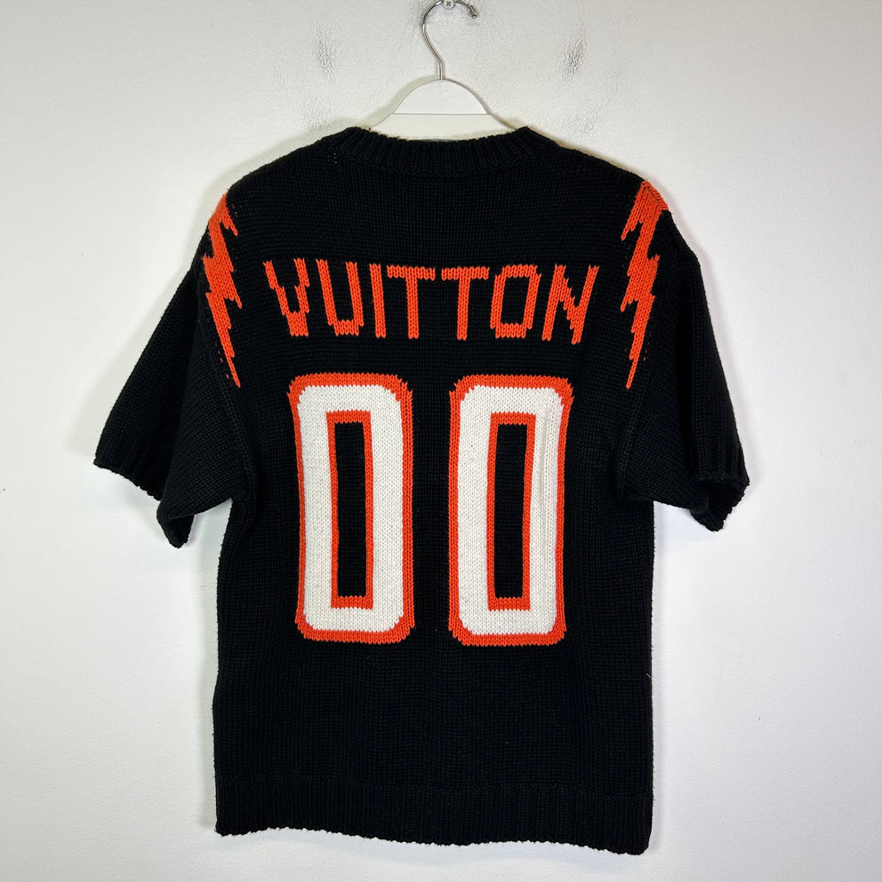 Louis Vuitton Chunky Intarsia Knit Football Tee