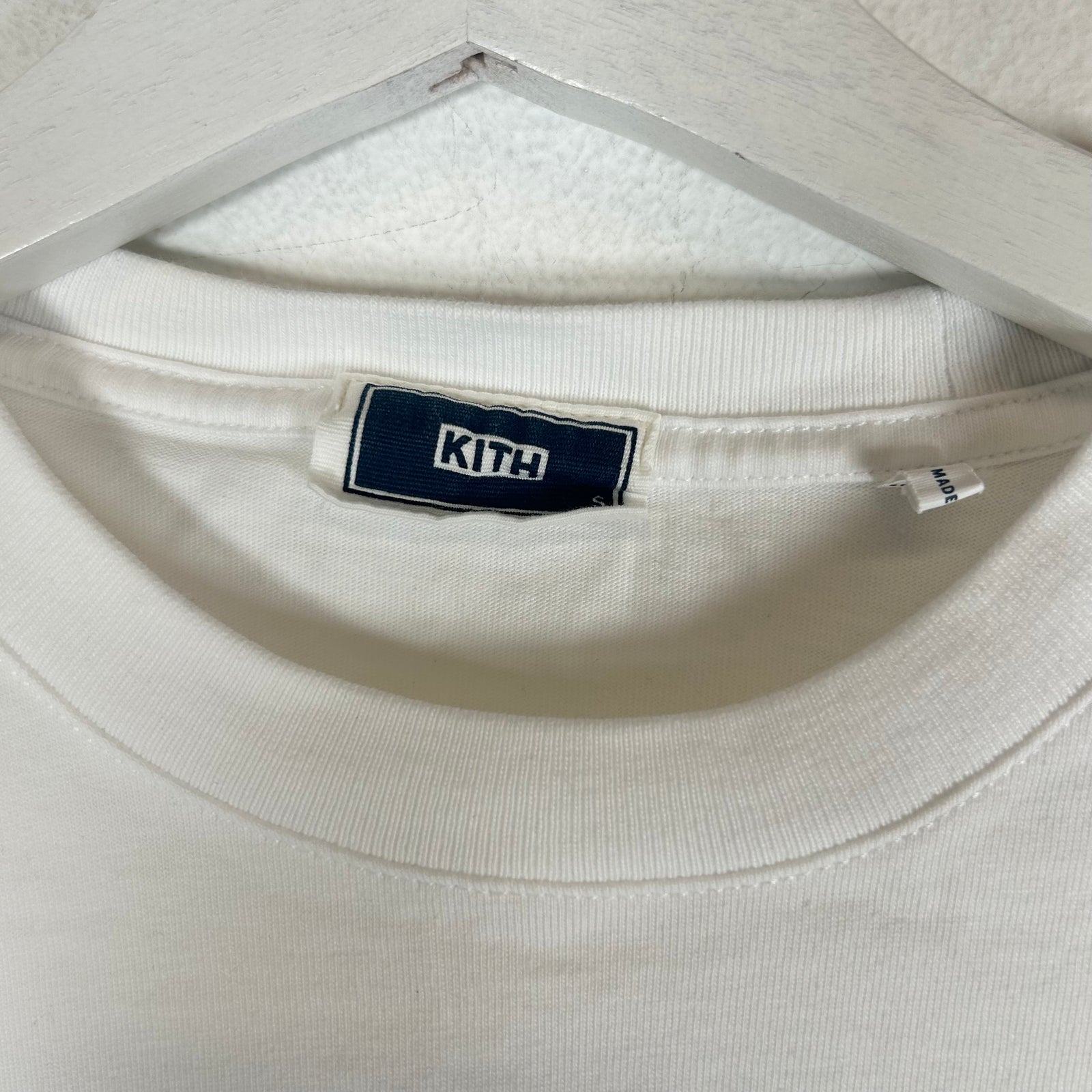 Kith White Angelic Classic Logo Tee Size S