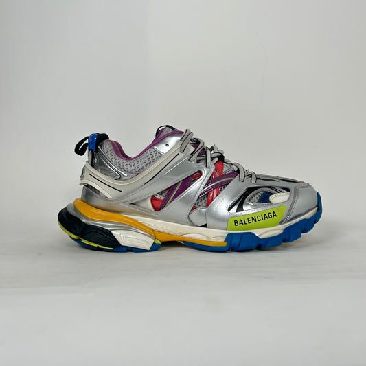 Balenciaga Metallic Multi Track Sneakers Size 41