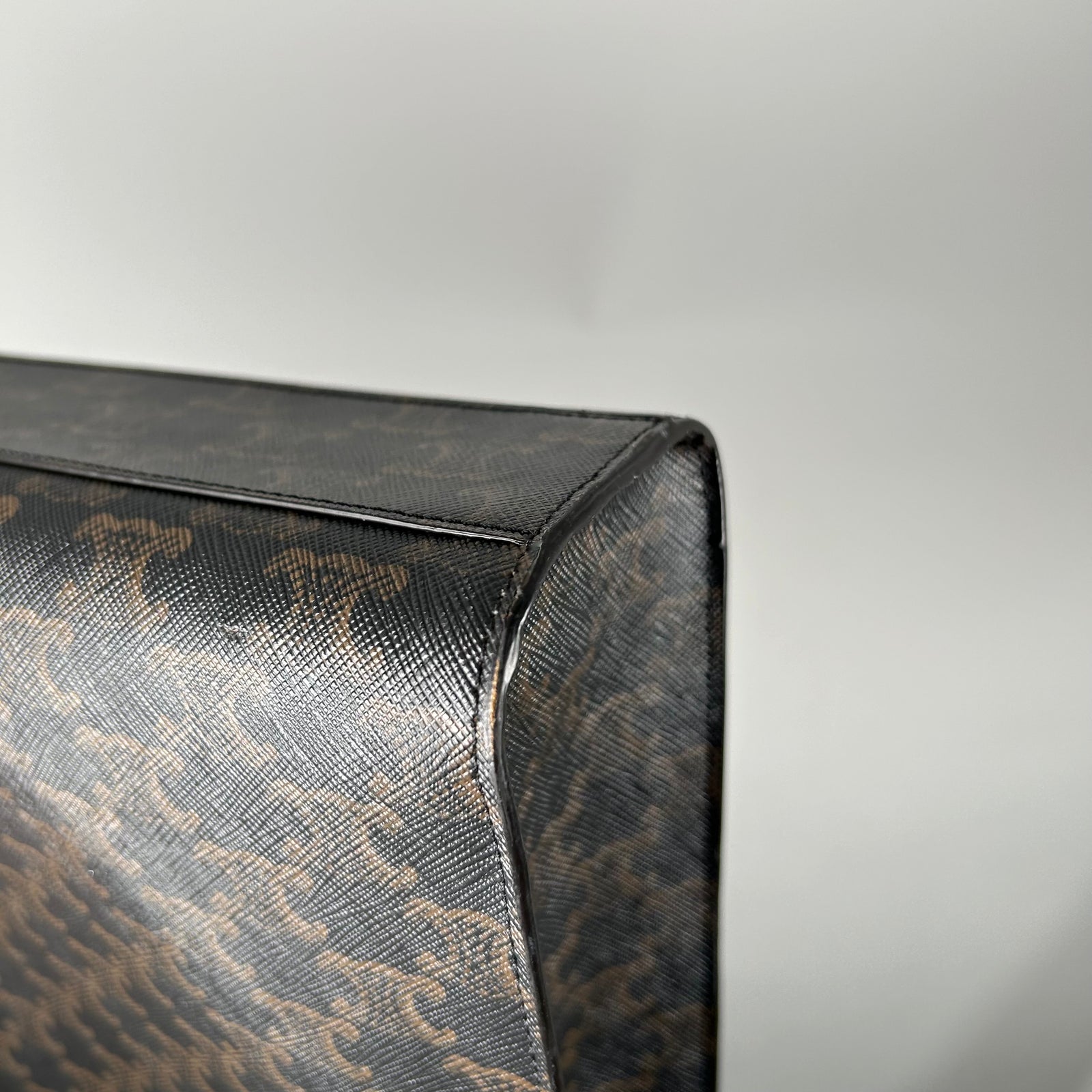 Celine Cabas Vertical Triomphe Logo Tote