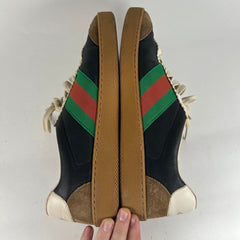 Gucci Black G74 Army Trainer Size 10.5