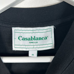 Casablanca Graphic Black T-Shirt Size M