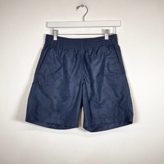 Louis Vuitton Nylon Monogram Board Shorts Size XS