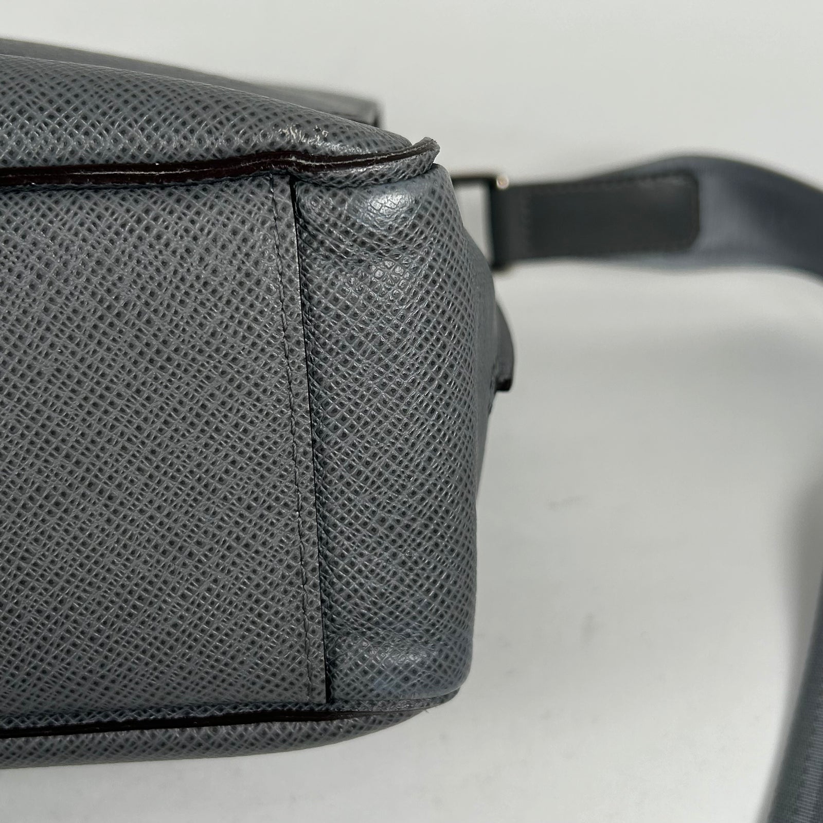 Louis Vuitton Grey Messenger Bag
