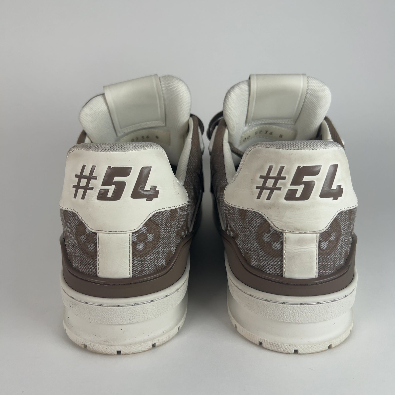 Louis Vuitton Canvas Trainer Lowtop Sneakers