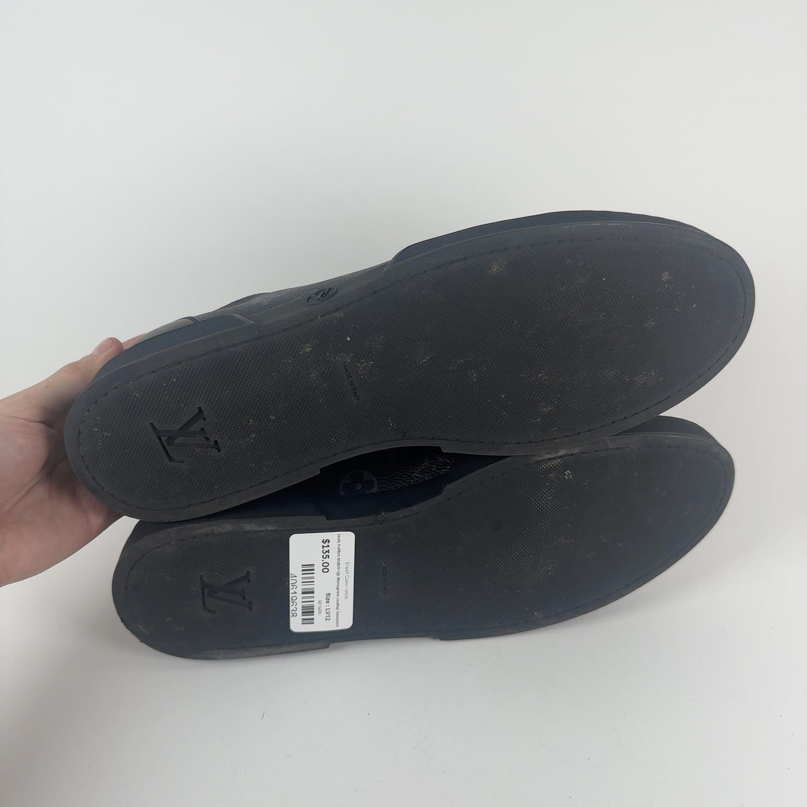 Louis Vuitton Match-Up Monogram Lowtop Sneakers