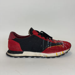 Maison Margiela Paint Splatter Lowtop Sneakers