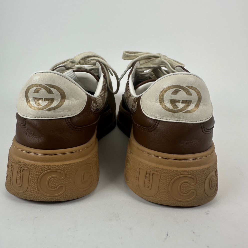 Gucci Brown GG Chunky Sneaker Size 9.5