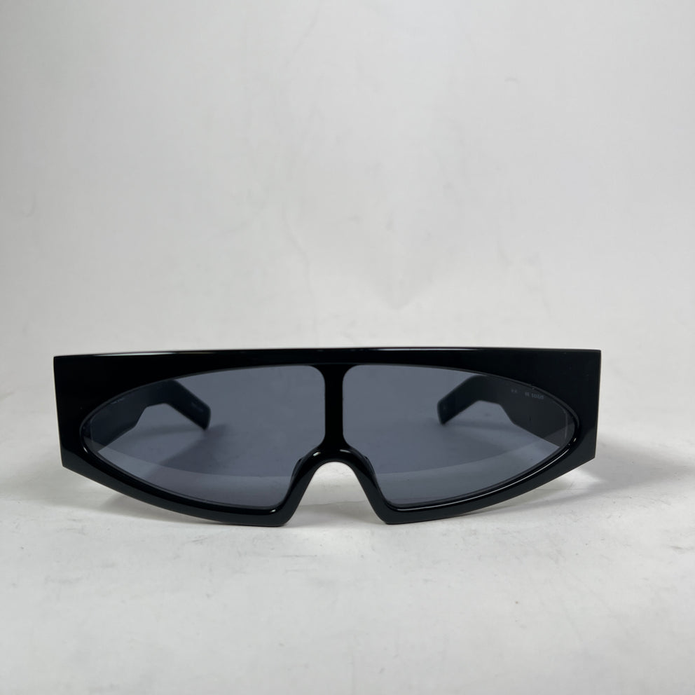Rick Owens Black Gene Sunglasses