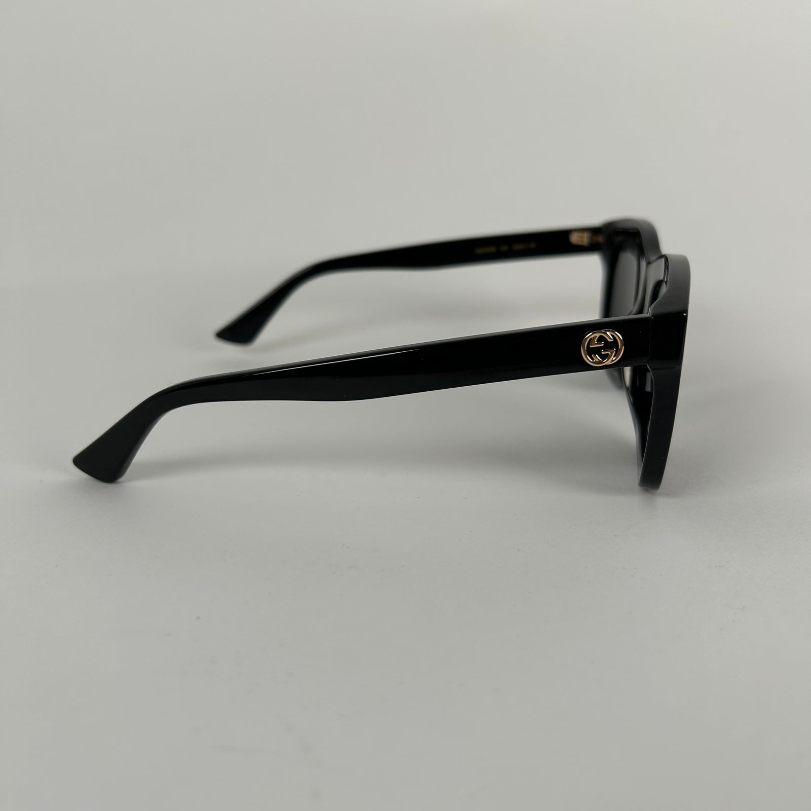 Gucci Black GG Square Sunglasses