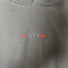 Alyx Red/Blue Logo Hoodie Size S
