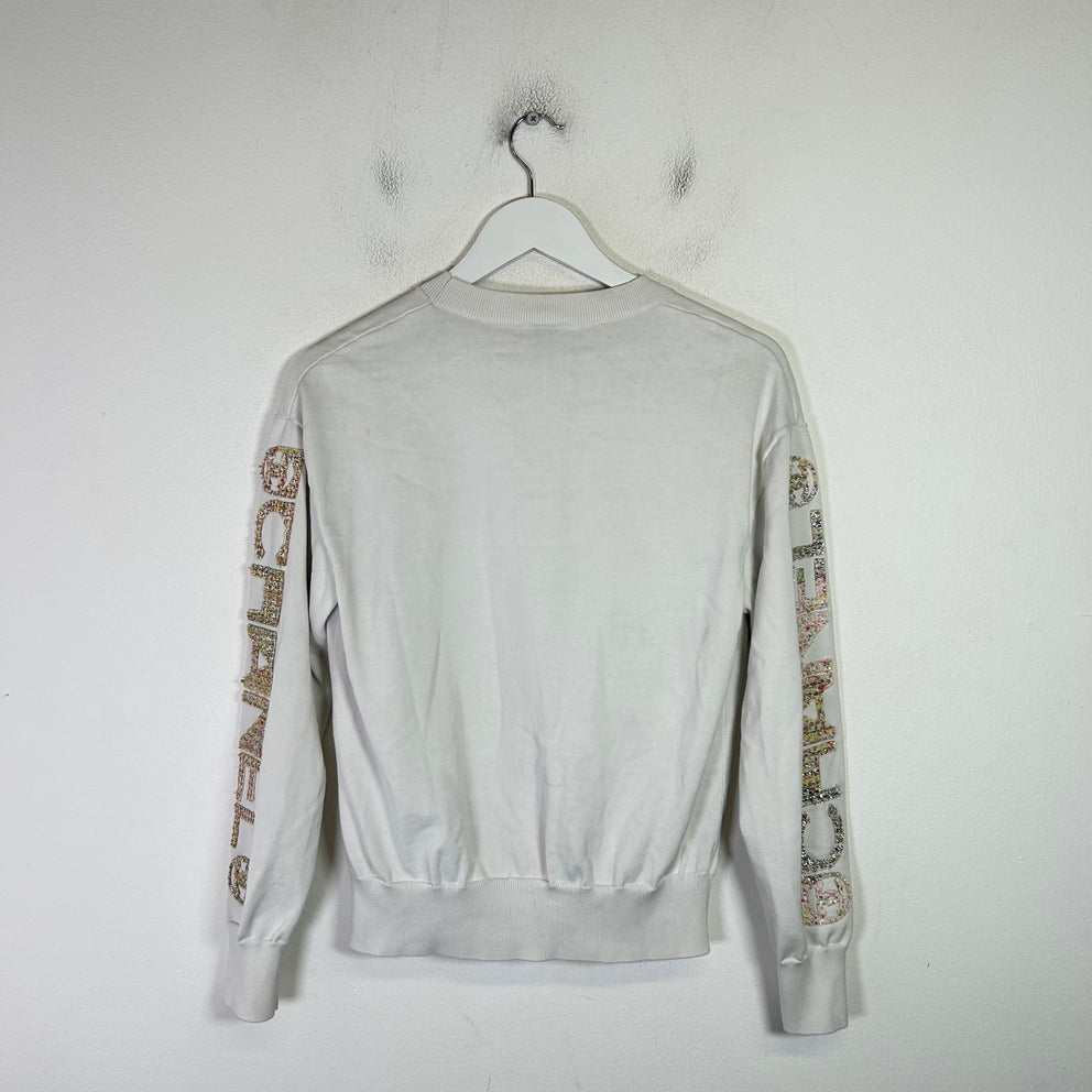 Chanel 2024 Paris-Los Angeles Tweed Crewneck Sweatshirt
