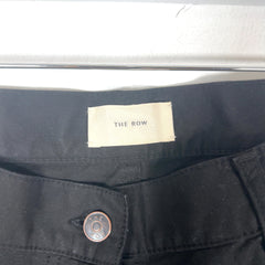 The Row Straight Fit Cotton Pants