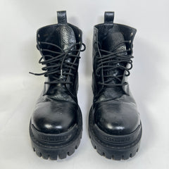 Balenciaga Tumble Leather Strike Boot Size 45