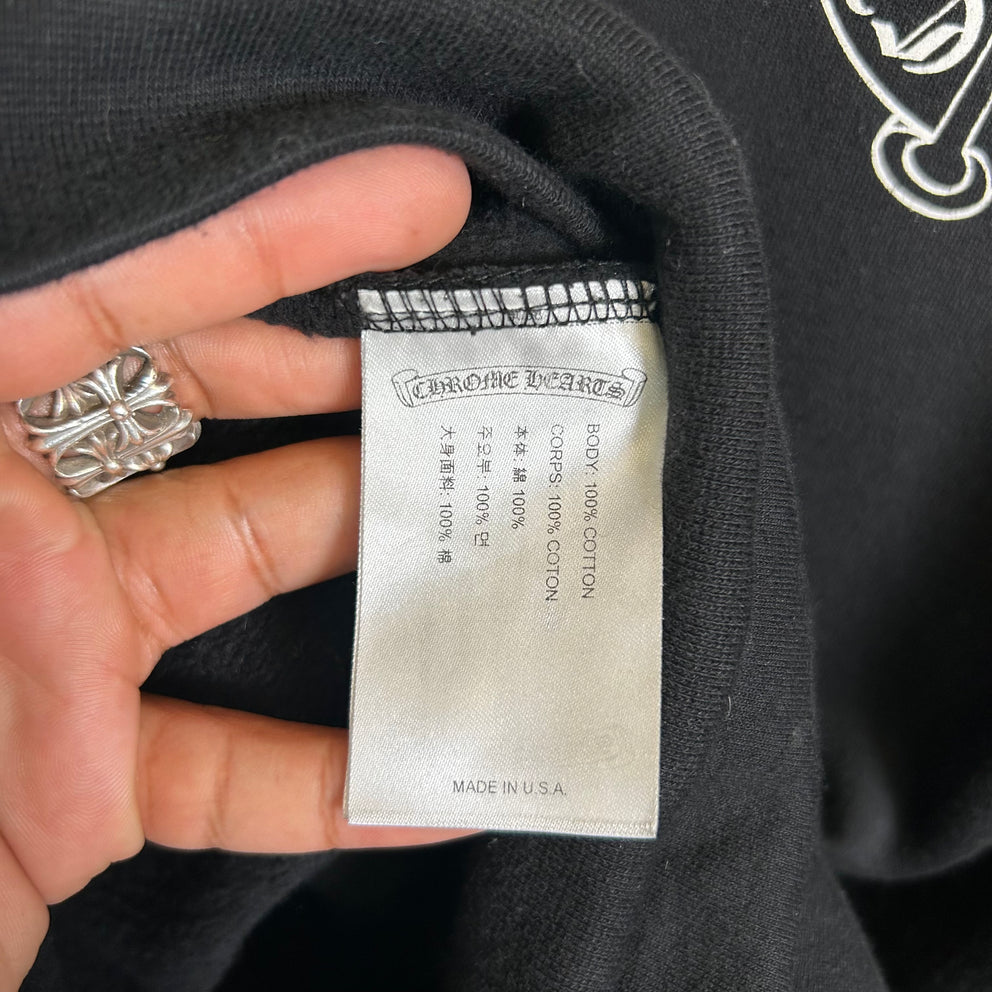 Chrome Hearts Floral Horseshoe Hoodie