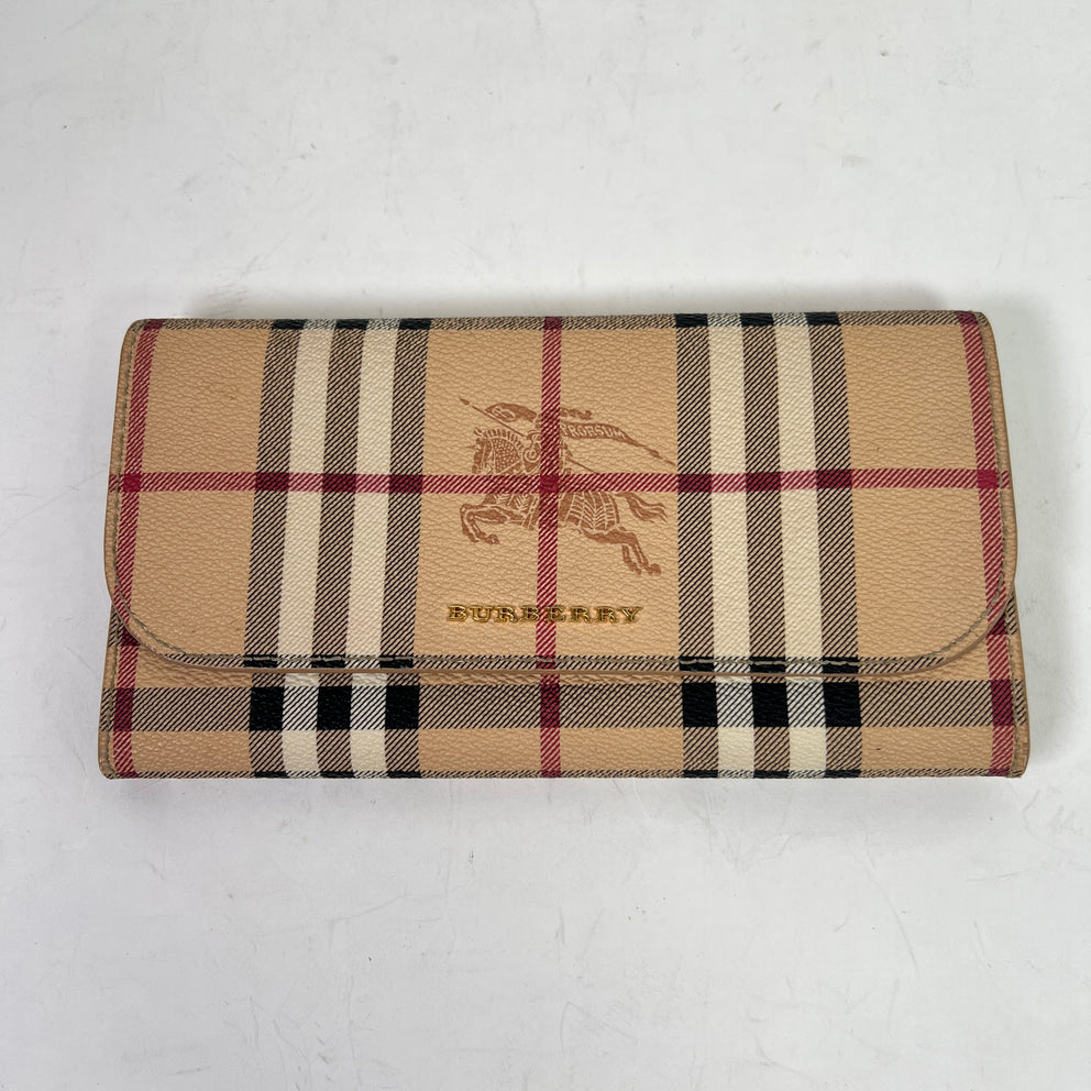 Burberry Check House Haymarket Wallet