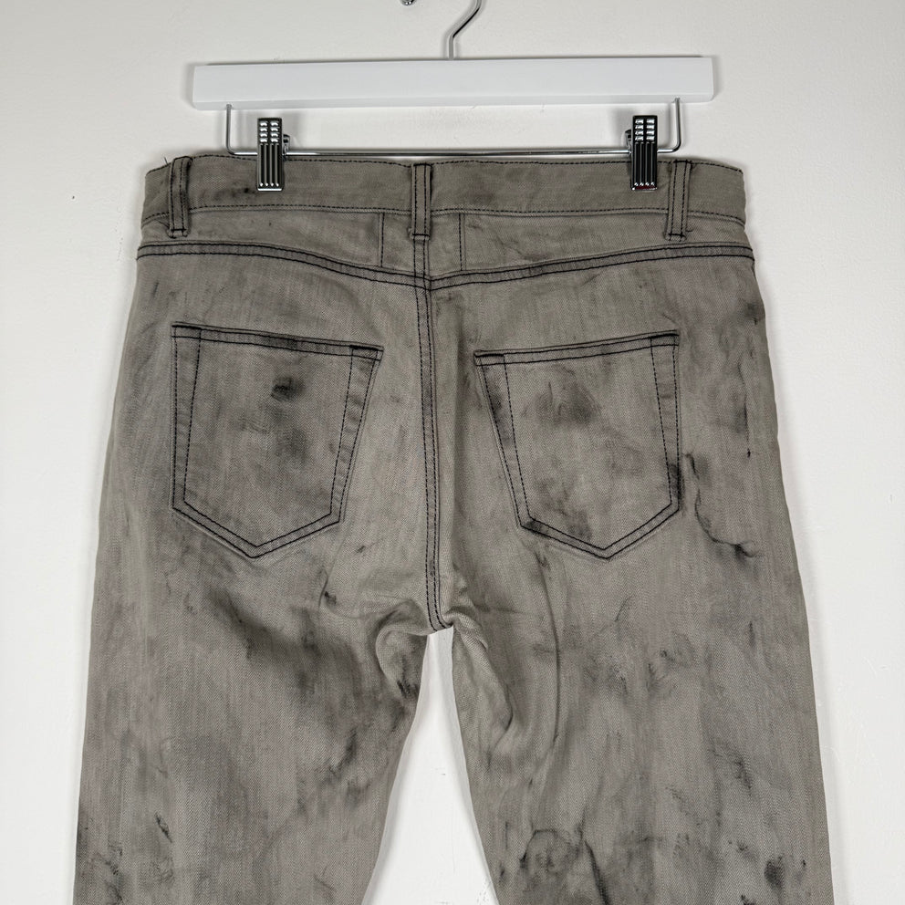 Saint Laurent Grey Jeans Size 31