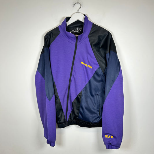 Martine Rose Purple Twist Track Jacket Size L